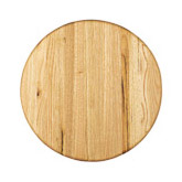 Chestnut serving platter ø41xH1.9cm round (1.480kg) - Rozos