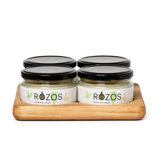 Rozos Beeswax & Olive oil wood care cream - Rozos