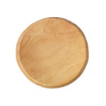 Beech wooden Log Slice serving plate ø16 - Rozos